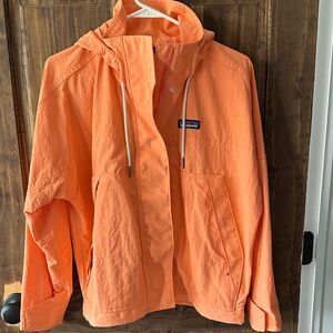 Patagonia Vibrant Orange Jacket with Hood nwot